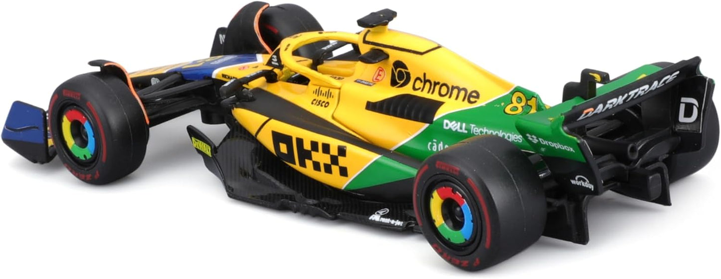 F1 Mclaren MCL38 2024 MONACO GP Senna Livery 30Th Anniversary - Formula 1 - OSCAR PLATERS 81 - Scale 1:43 12 Cm - 18-38214-P