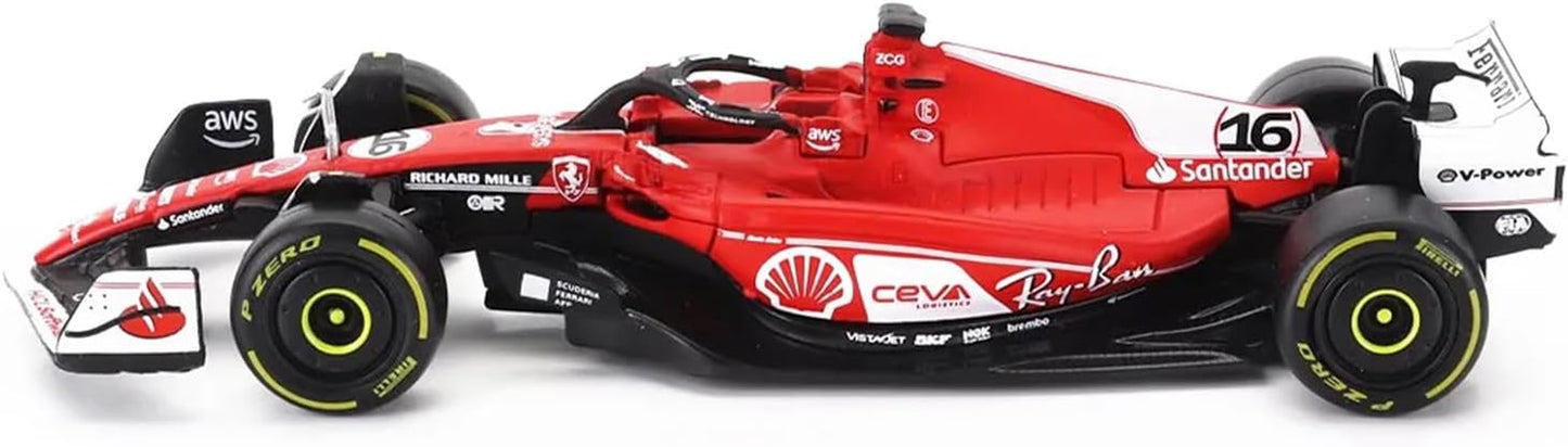1/43 - SF-23 for Scuderia Ferrari F1 Team Signature Die Cast Adults Model Car Display F1 GP Las Vegas Collection - #16 Charles Leclerc