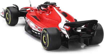 1/43 - SF-23 for Scuderia Ferrari F1 Team Signature Die Cast Adults Model Car Display F1 GP Las Vegas Collection - #16 Charles Leclerc