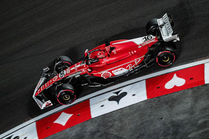 1/43 - SF-23 for Scuderia Ferrari F1 Team Signature Die Cast Adults Model Car Display F1 GP Las Vegas Collection - #16 Charles Leclerc